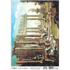 Model CA003 Deluxe Art Collection Pirinç Dekopaj 60x84cm